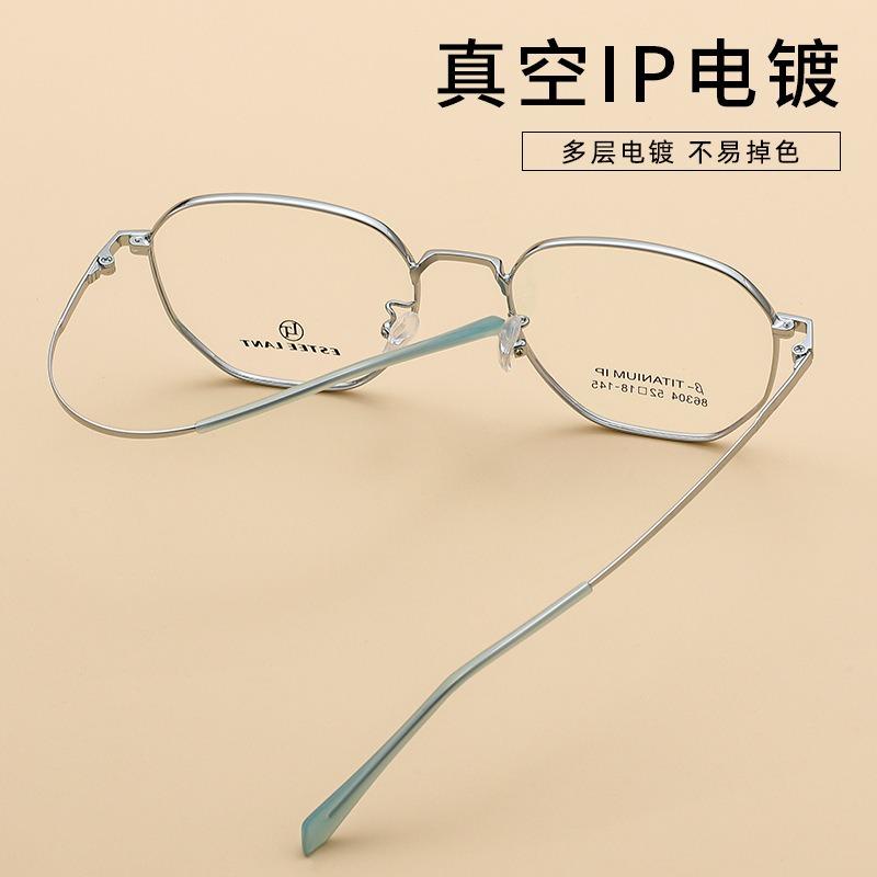Metal Polygon Vintage Eyeglass Frame Women Men Classic Square Eyeglasses Frames Clear Computer Glasses Oculos Feminino