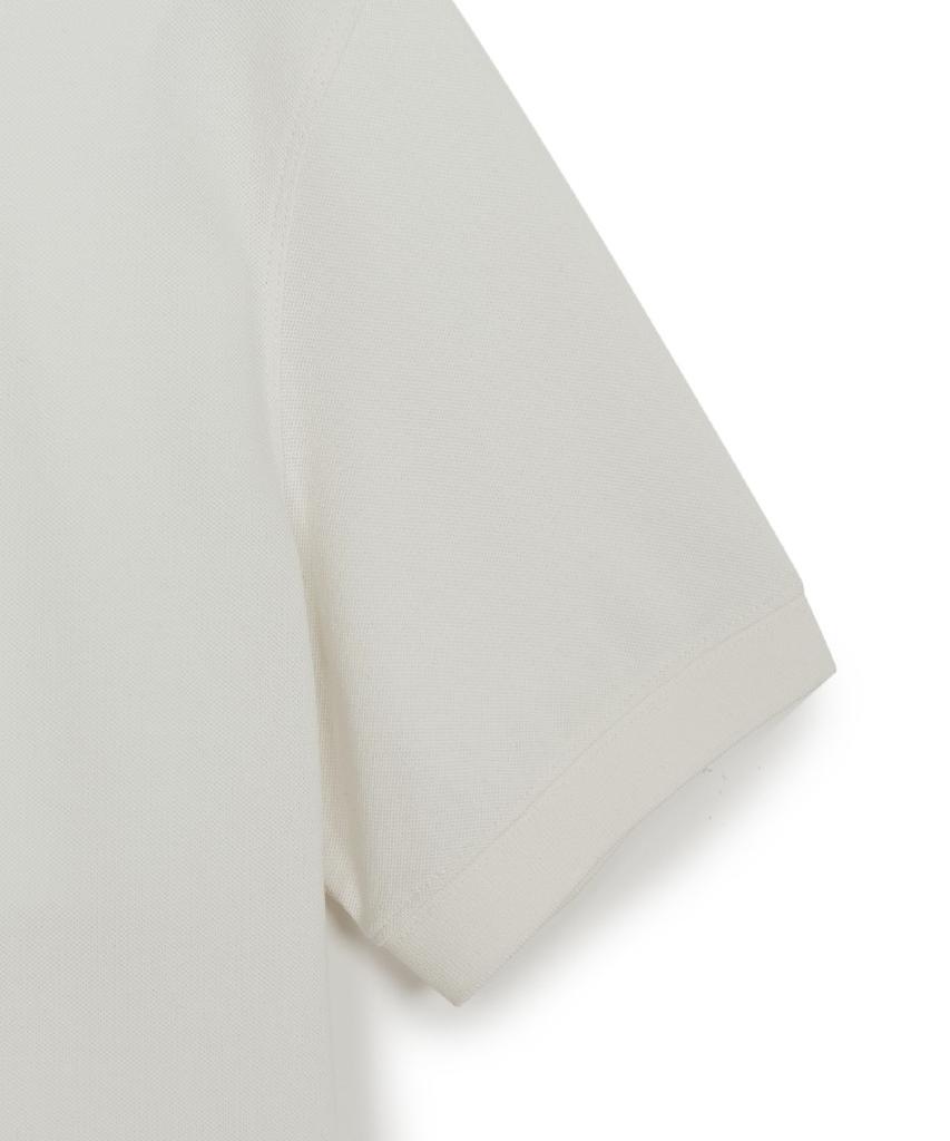Emelbi Women'S Basic Small Logo Pique Dress Ny (Ivory)