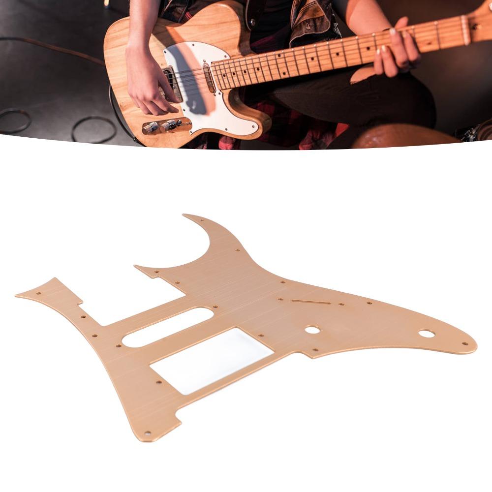 With Screws Electric Guitar Scratch Plate Champagne Gold Guitar Guard Plate  Electric Guitar