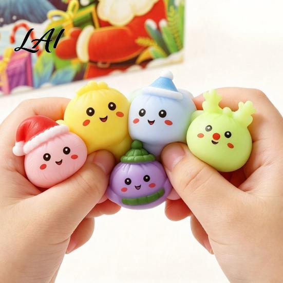 Christmas Party Favors for Students Advent Calendar 24 Day Countdown Box with Mystery Figures Interactive Games Friends Festive Holiday Decor