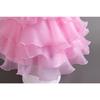 Girls Dress Flower Girl Tail Dress Organza Cake Princess Child Dress Wedding Pom Pom Dress  Little Girl's Favourite Dress Dresses