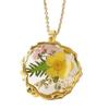 Fashion Statement Floral Necklace Birth Month Flower Neckchain Stylish Accessory for Birthdays Anniversaries