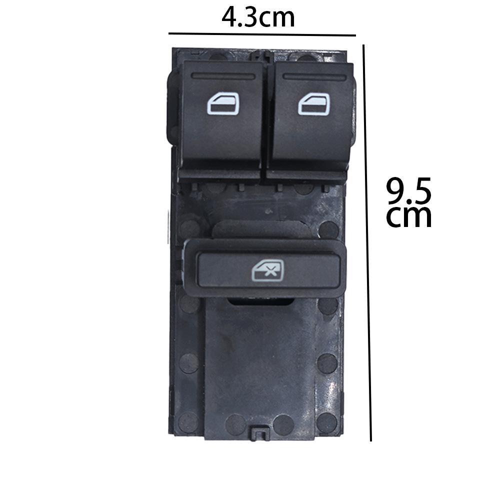 6RF959858C: Compatible with 2015-2022 Volkswagen POLO window switch and master glass lifter.