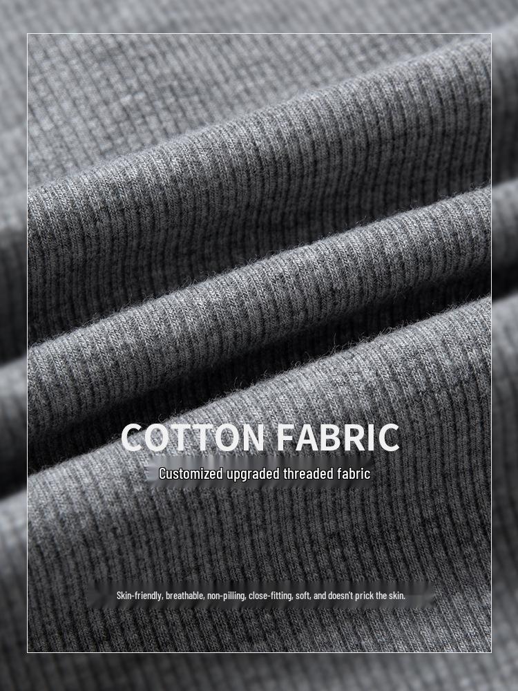 K3019 Threaded Button V-Neck Camisole - Women's Slim-Fit Cotton Top, Spring/Summer Style