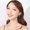 Zinc Alloy 925 Pendant Earrings You Are in My Heart Birthstone Jewelry for Women Birthday Anniversary Gift Fine Ladies