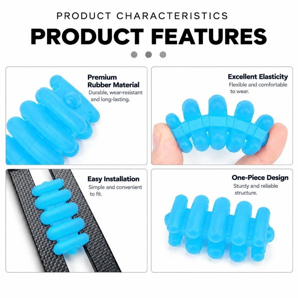 2PCS Dampening Pad Vibration Dampener Silicone Shock Absorber Bow Limbs Stabilizer Outdoor Sports