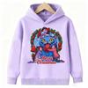2025 New Kpop Devil Hunter Christmas Edition Children's Hoodie Manga Children's Sportswear Cute Tiger Printed Girl Children's Top