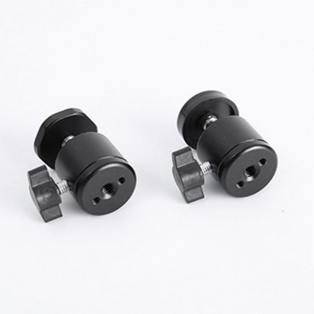 Rotule rotative sabot flash pas de vis 1/4" rotule pour trépied pour reflex numérique/caméscope