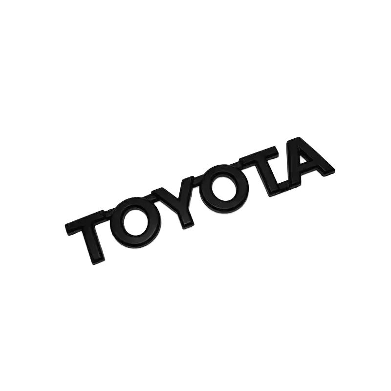 3D Kofferraumemblem für Toyota RAV4 Corolla Camry Prado GT86 Crown REIZ CHR Avalon Hilux Tacoma Auto Logo Autozubehör