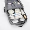 Neuer Unisex-Rucksack, einfarbig, wasserdicht und atmungsaktiv, Business-Mode, lässig, All-Match, Tagessparrucksack