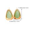Fashion Exaggerated Temperament Dripping Oil Water Droplets Earrings For Women