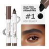 Matita 4D Sopracciglia Lunga Durata Multi-punte Pennino Liquido Disegno Sottile Tatuaggio Liquido Sopracciglia Impermeabile Trucco Preciso