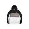 Li Ning Sports Fashion Series Loose Hooded Sports Jacket Men Jacket Black Color-Block AFDR189-2