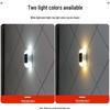 Waterproof Solar Wall Lamp for Outdoor Courtyard and Villa Gardens