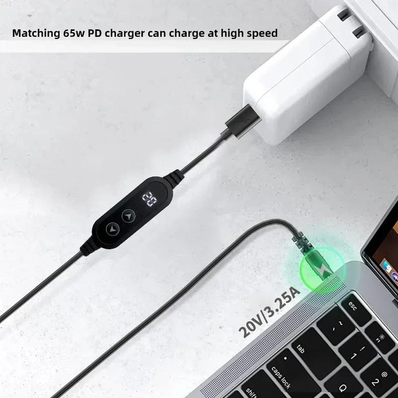 USB C To DC Power Boost Cable Type C To DC Fast Charging 5V To 12V Boost Converter Cable Adapter for Wireless Router TV BOX
