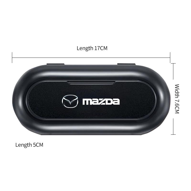 1Pz Parasole per Auto Portaoggetti per Occhiali Organizer Accessori Per Mazda 3 6 CX5 2 CX3 CX9 MX5 RX8 Axela Demio MS CX5 2 Axela Demio Atenza MS GJI