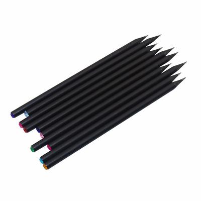 10 pezzi fai da te carino Kawaii legno matita di legno nero matita standard diamante acrilico per disegnare forniture di pittura per la scuola
