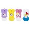Plush Peeps Easter Bunny Doll Character  Soft Short Pile Fabric Ideal Gifts