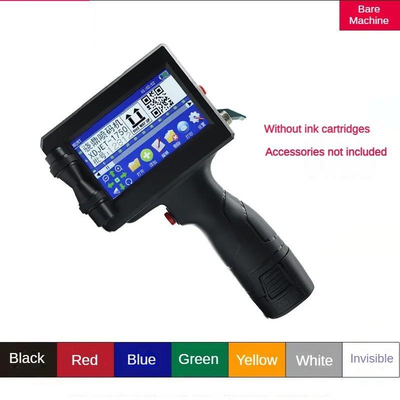 Intelligent Production Date Batch Number Handheld Inkjet Printer Portable Small Coding Label Machine