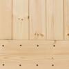 Smooth Door NARVIK 70x210cm Solid Pine (Untreated) Natural