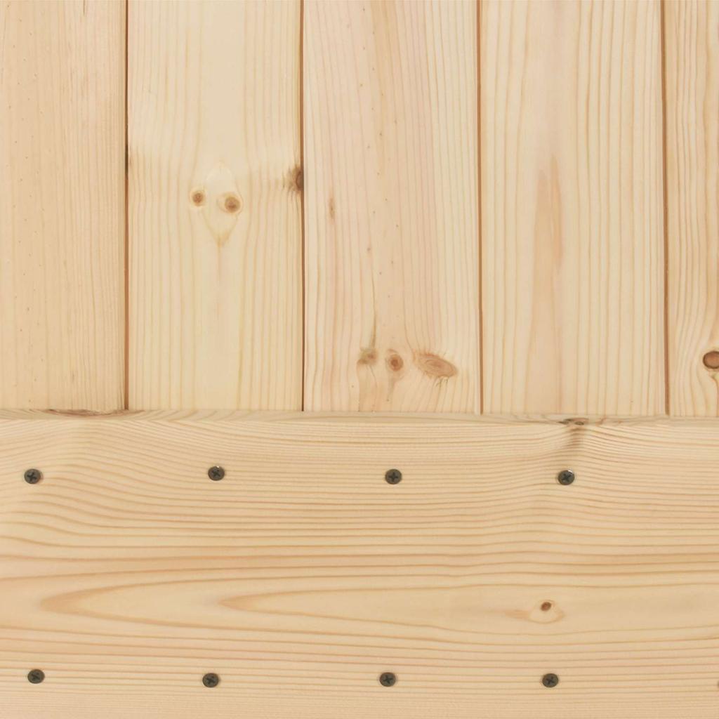 Smooth Door NARVIK 70x210cm Solid Pine (Untreated) Natural