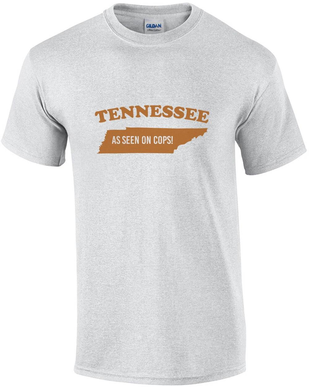 Tennesse - As seen on cops - Tennessee T-Shirt 2XL