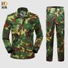 Conjunto de Uniforme de Entrenamiento Camuflado Delgado de Verano