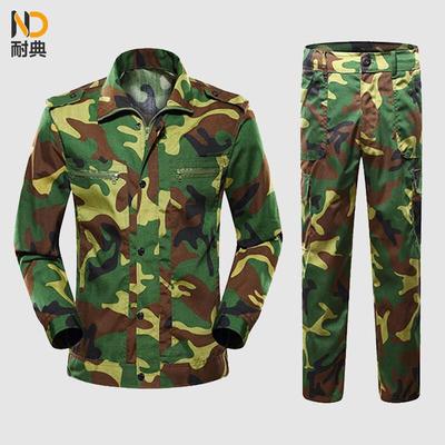 Summer Thin Camouflage Training Uniform Set