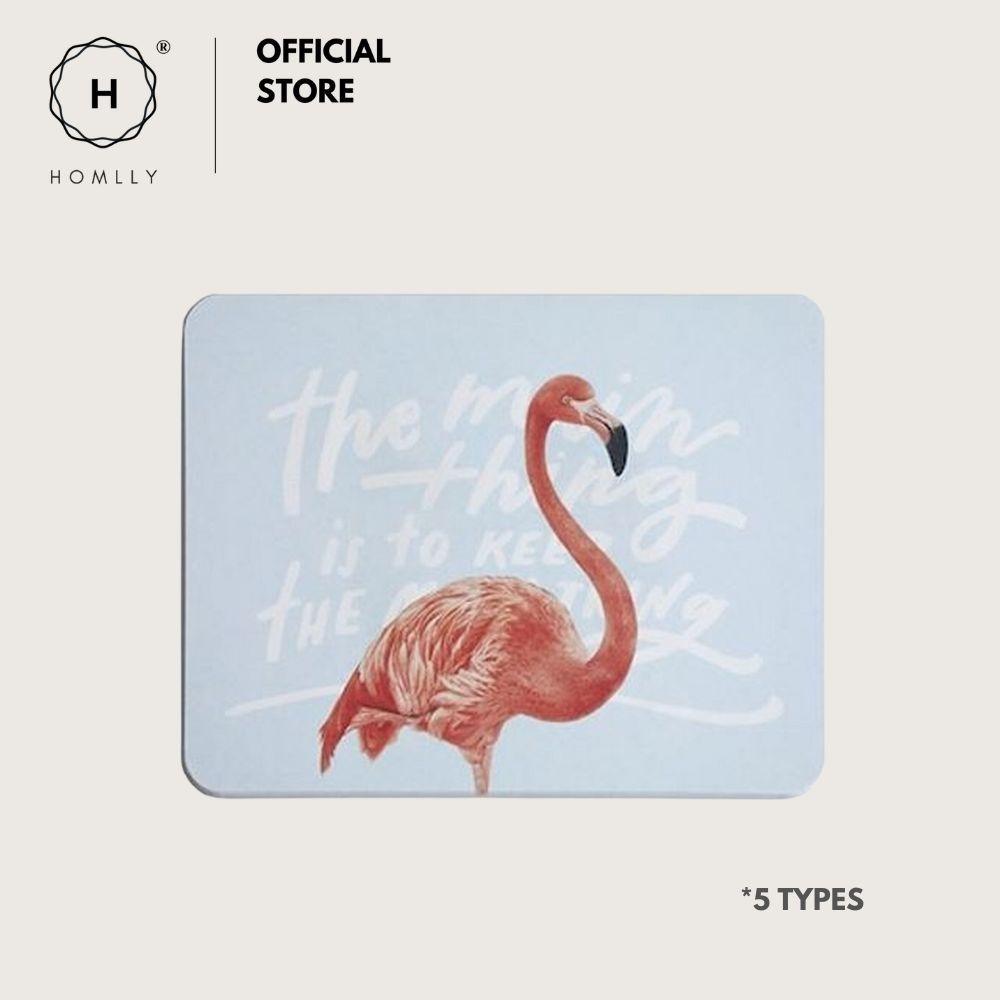 Homlly Marbi Diatomite Extra Absorbent Bathroom Floor Mat (x2pcs)