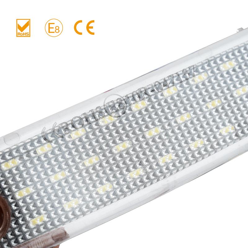 For Toyota Land Cruiser Prado 150 Haice 100 Series 4Runner Sienna Sequoia Hilux Lexus GX470 Led License Plate Lights 81270-35090