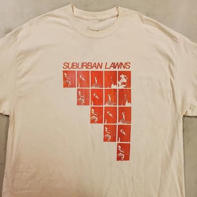 T-shirt Unisex z krótkim rękawem Suburban Lawns Band HH478