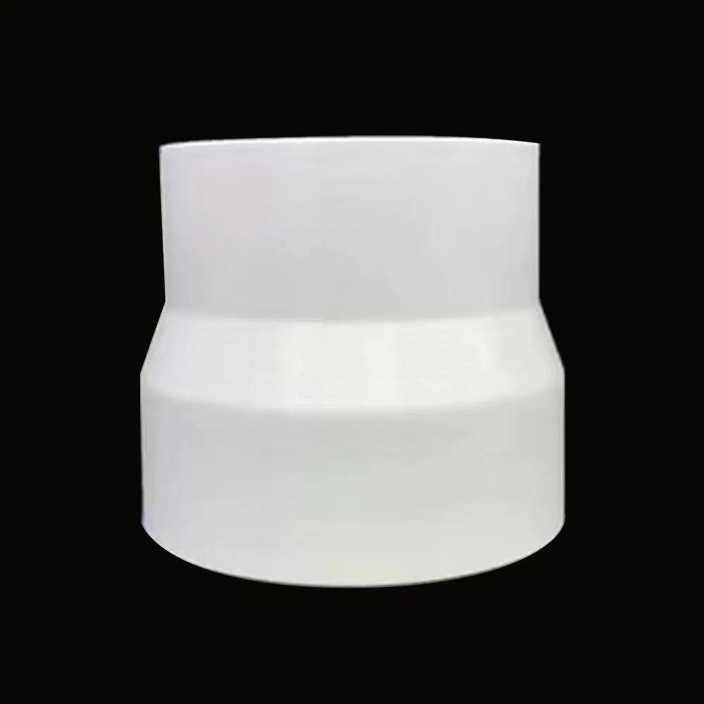 Exhaust Pipe Reducer Adapter ABS White 110-100/150-100/200-150 Variable Diameter Ventilation Pipe Fittings Home Hardware
