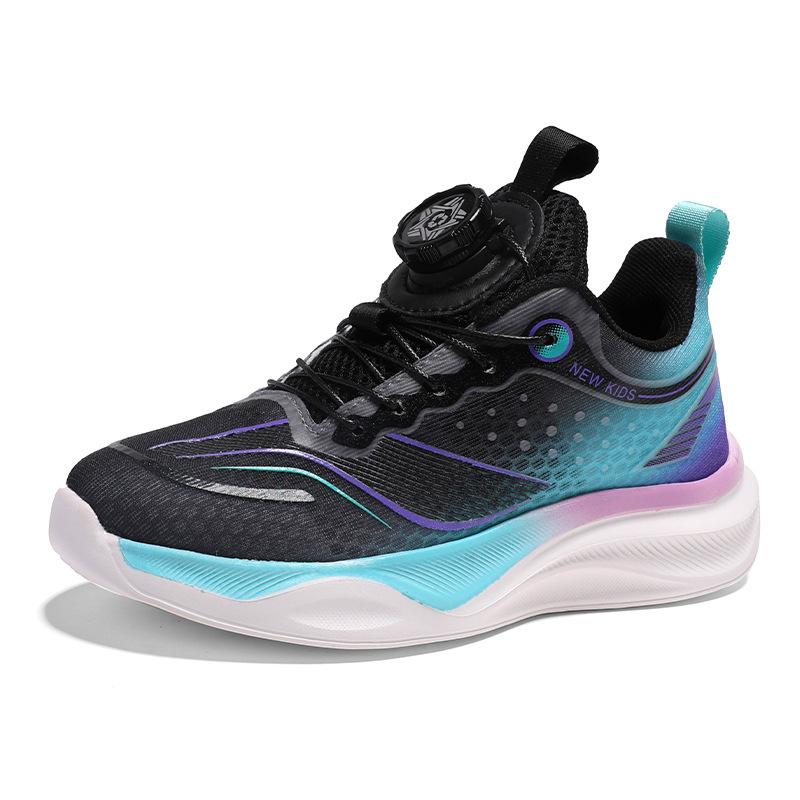 Boys shoes spring and autumn children's mesh sneakers medium and older boys breathable running mesh shoes