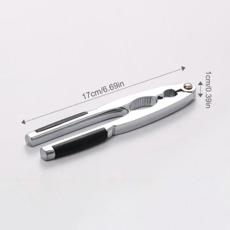 Walnut Cracker Quick Open Nut Cracker Stainless Steel Multipurpose Tool for Kitchen Use for Nuts Baking