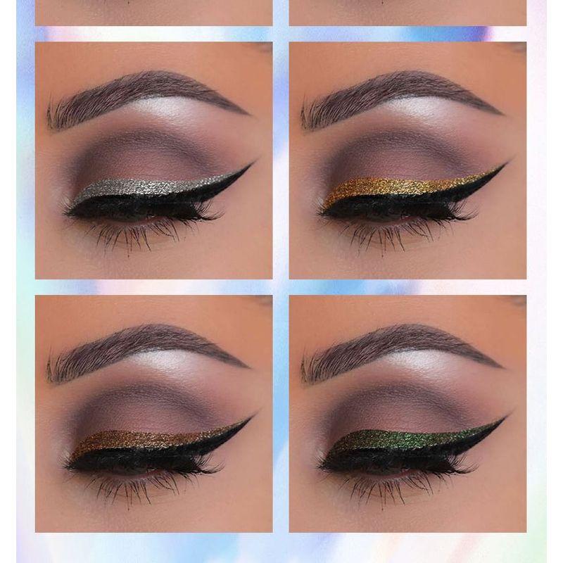 IMAGIC - 8 Farben Glitzer Flüssiger Eyeliner Set