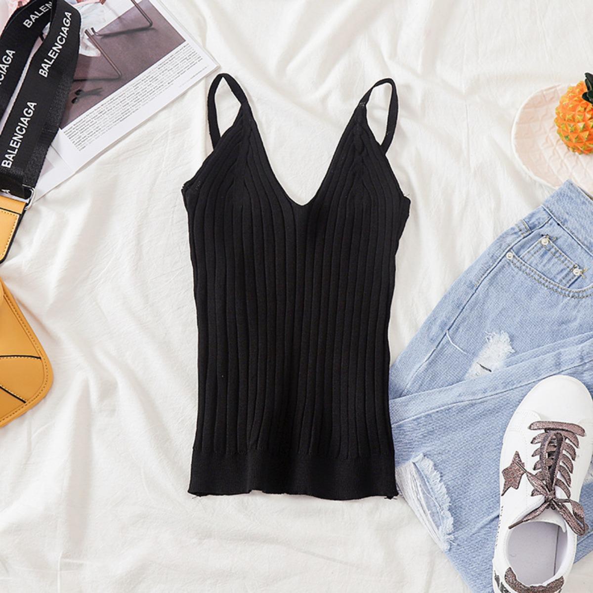 

Вязаные рубашки, майки, жилеты, женская одежда, верхняя одежда, нижнее белье, топы One Size чёрный