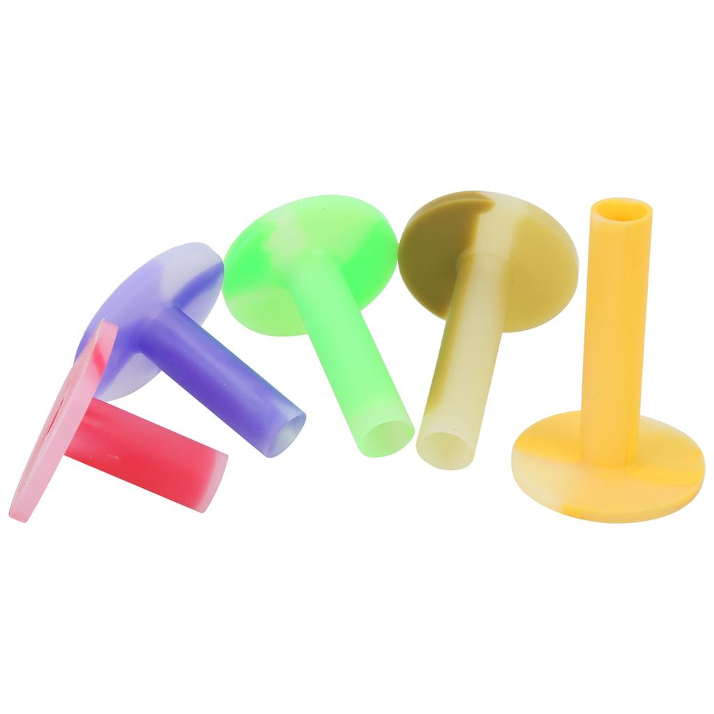 Rubber Golf Tenden Tee Driving Range Tees Ball Holder Set for Indoor Outdoor Practice Mat