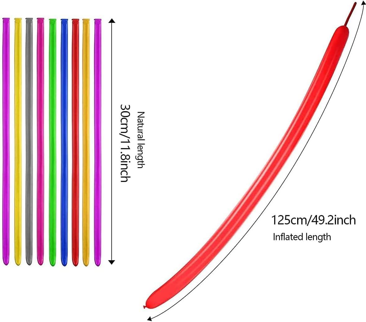 

Набор шариков для моделирования, шарики в виде животных, разноцветные шарики, красочное украшение для свадеб, дней рождений, вечеринок(100)