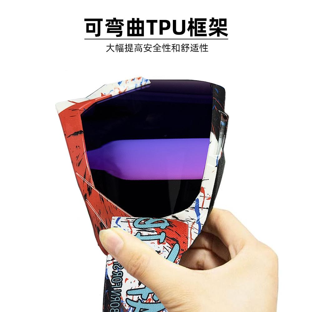 Neue 2024 Motorradbrille Motocross-Brille Helm MX Moto Dirtbike ATV Ski Outdoor-Sportbrille Roller Googles Maske Radfahren