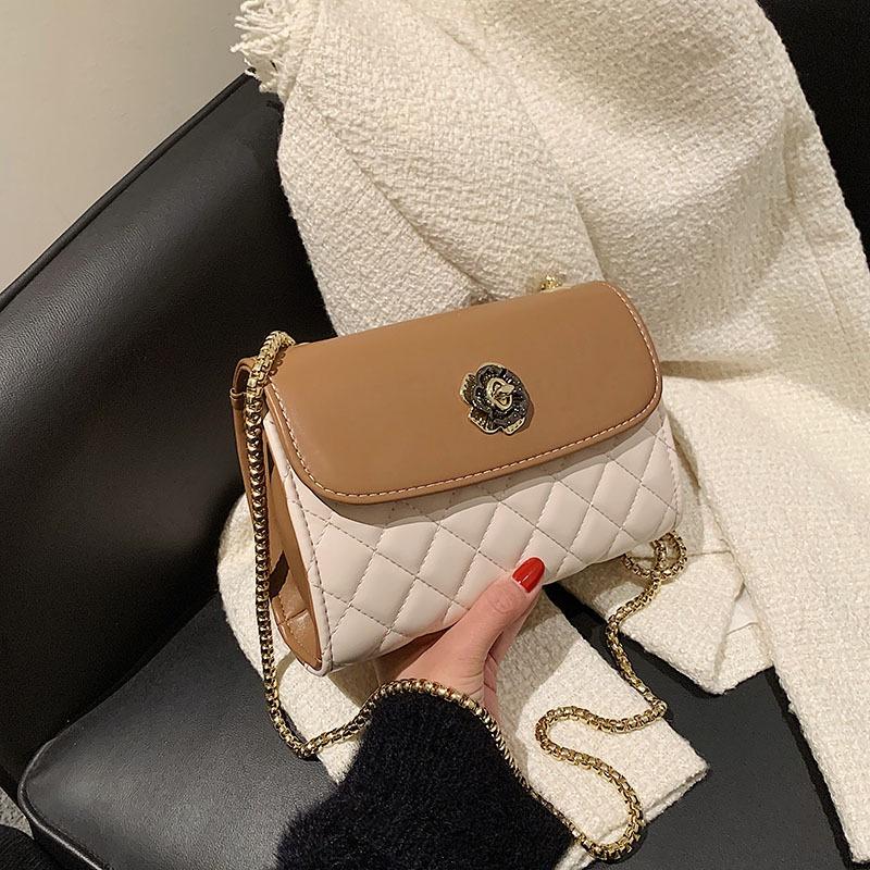 IELGY women's Korean version shoulder crossbody large-capacity chain bag