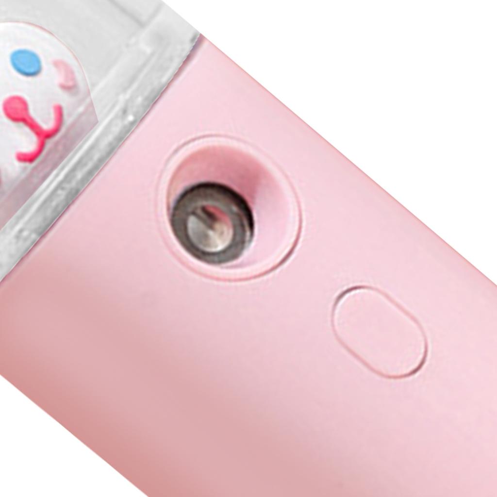 Facial Mist Sprayer 30ml USB Rechargeable Cute Moisturizing Mini Face Humidifier with Colorful