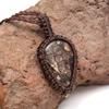 Macrame Thread Gemstone Handmade Jewelry 20-36''Ad Turtella Jasper Pendant