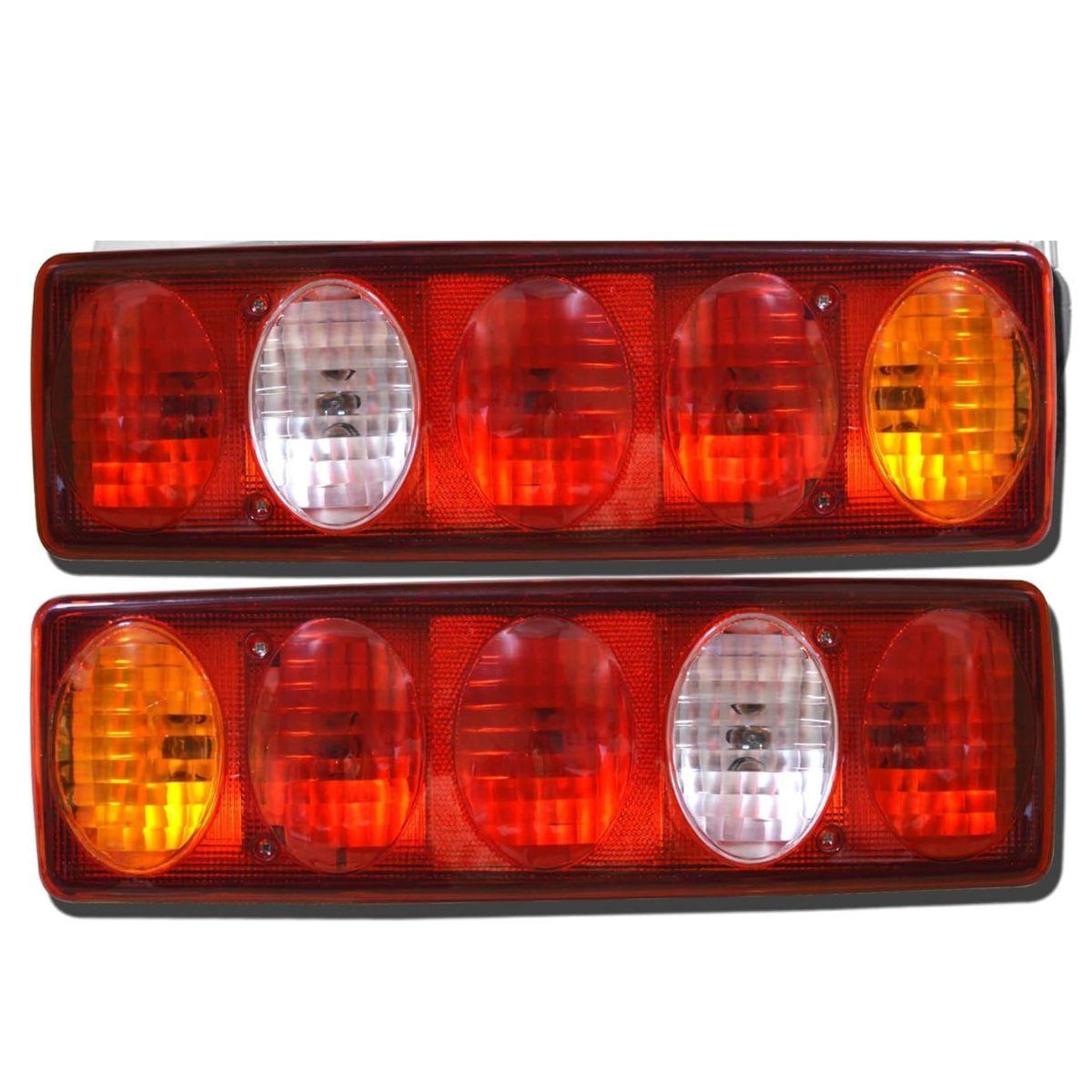 

2x Задний фонарь Стоп-сигналы Задние комбинированные фонари Световой блок Подходит для грузовиков и прицепов Daf Man Valeo