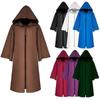 Hooded Robe Cloak - Ideal For Halloween & Knight-themed Parties  Cosplay Costume