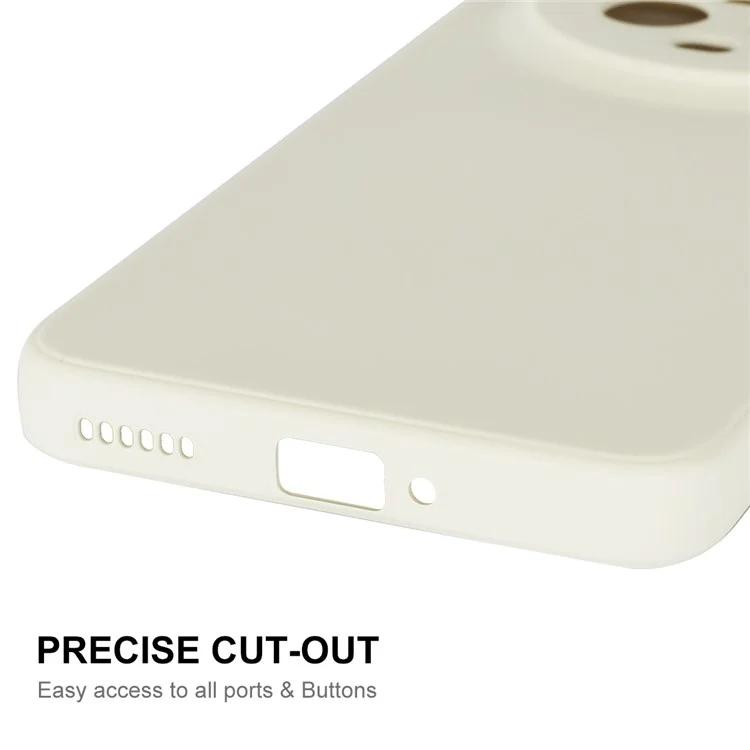 ENKAY Präzise Aussparungen für das Telefon für Honor Magic5 Pro Gerade Kante Flüssige Silikonhülle