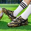 Boys Football Boots Spike Rubber Soft Sole Kid's Professional Artificial Turf Training Football Boots for Girls