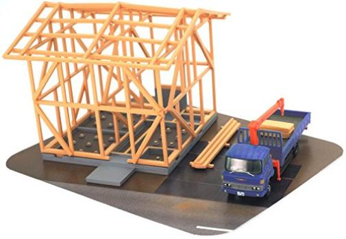 TOMYTEC Geocolle Kolekce nákladních vozidel Tracolle Stavební dráha Sada dioráma Dodávky First Order Limited (Výroba výrobce)