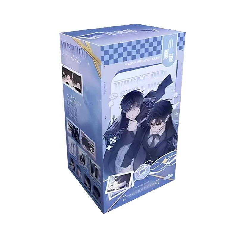 Genuine Little Mushroom Card Wasteland Paradise Series Novel Peripheral Cards Comic Character An Zhe Lu Feng Collection Card Toy