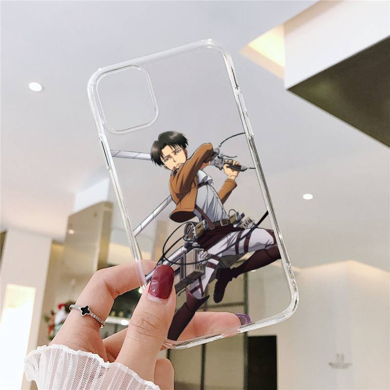 RUICHI Attack On Titan Anime Phone Case For Samsung GalaxyS20 S21 S30 FE Lite Plus A21 A51S Note20 Transparent Shell