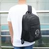 Cute Cartoon Printed Night Luminous Waterproof Laptop Backpack With Usb Charging